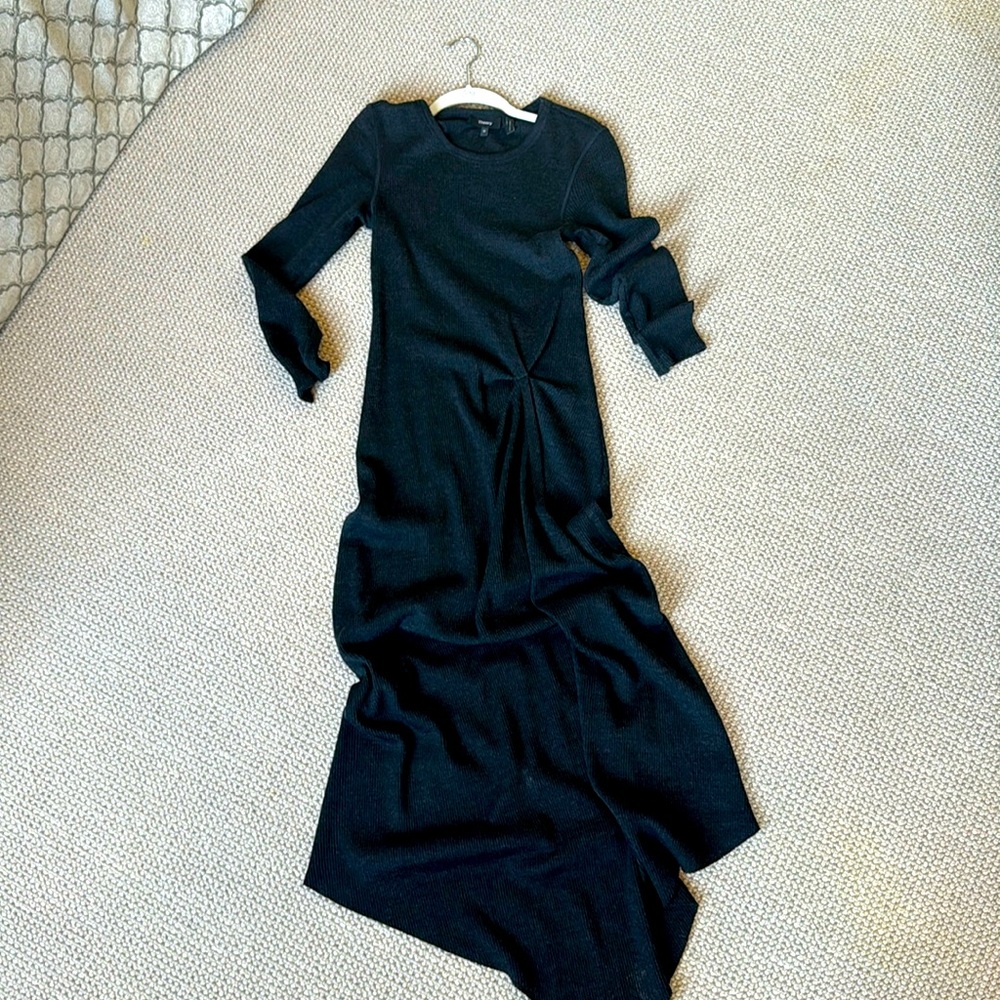 Theory maxi sweater dress